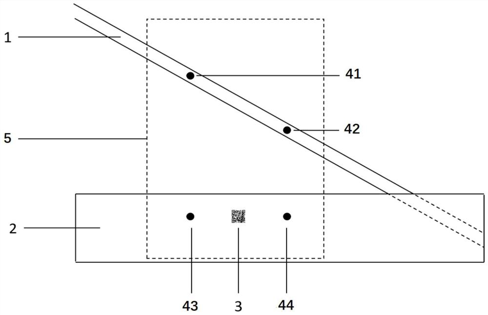 A cable force test method based on mobile phone image recognition