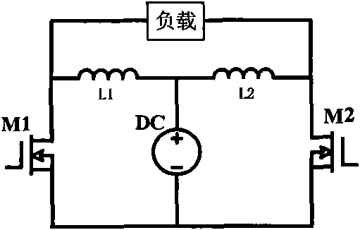 Dual Boost inversion preceding stage high frequency link matrix type three-phase four-arm pair inversion topology