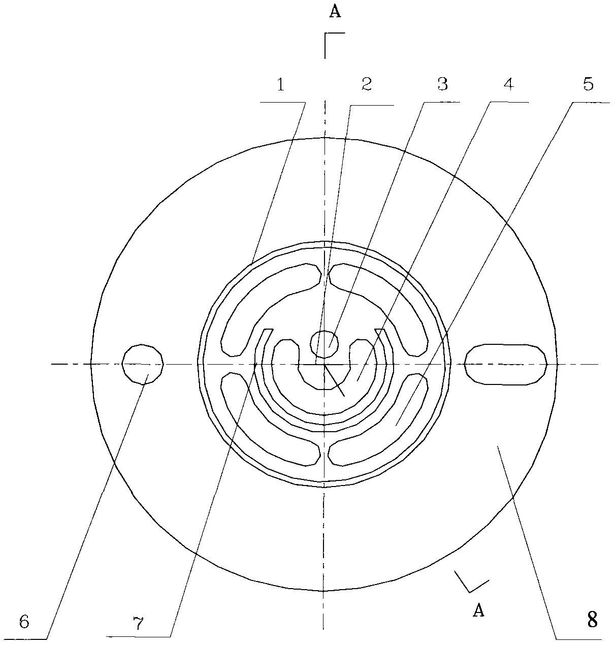 Method for reducing laser cutting damage of swing sheet