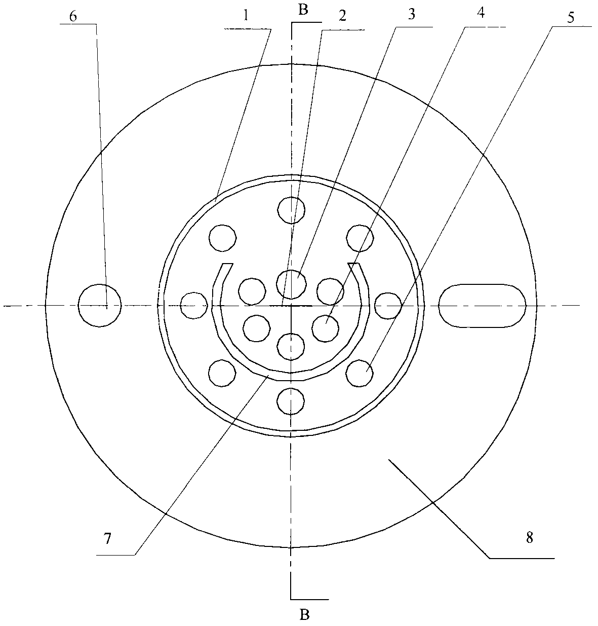 Method for reducing laser cutting damage of swing sheet