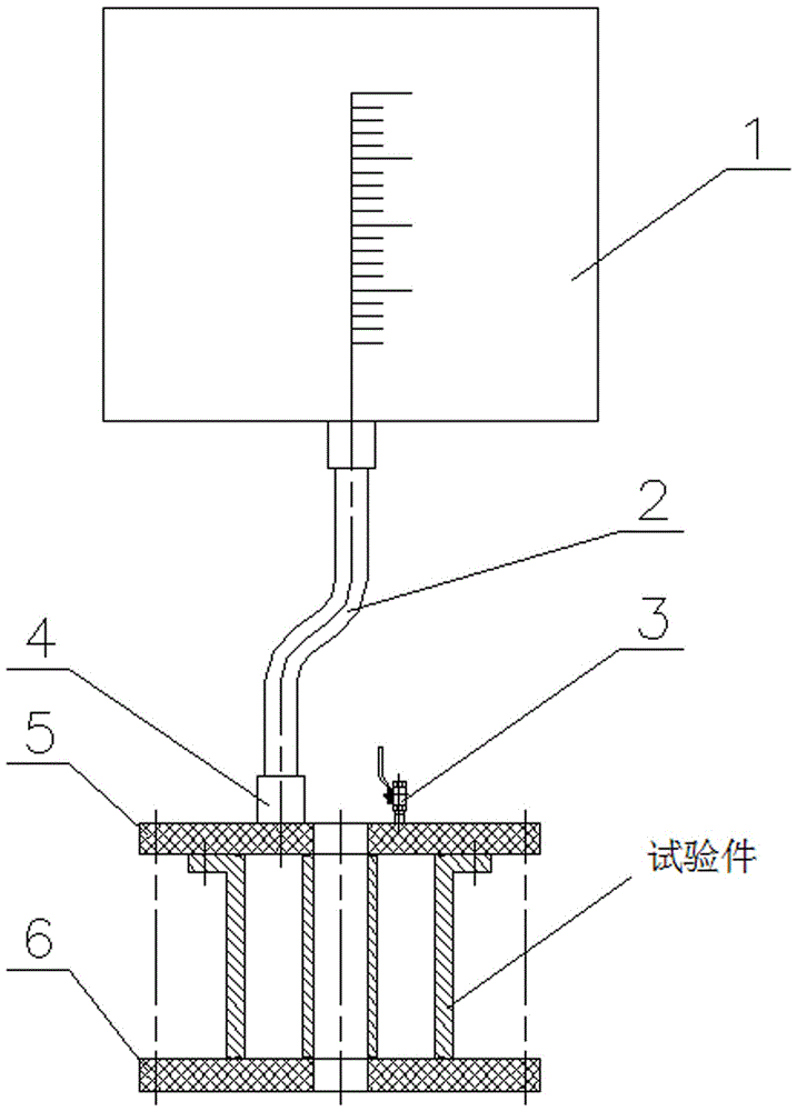 Space curved surface section area measurement device