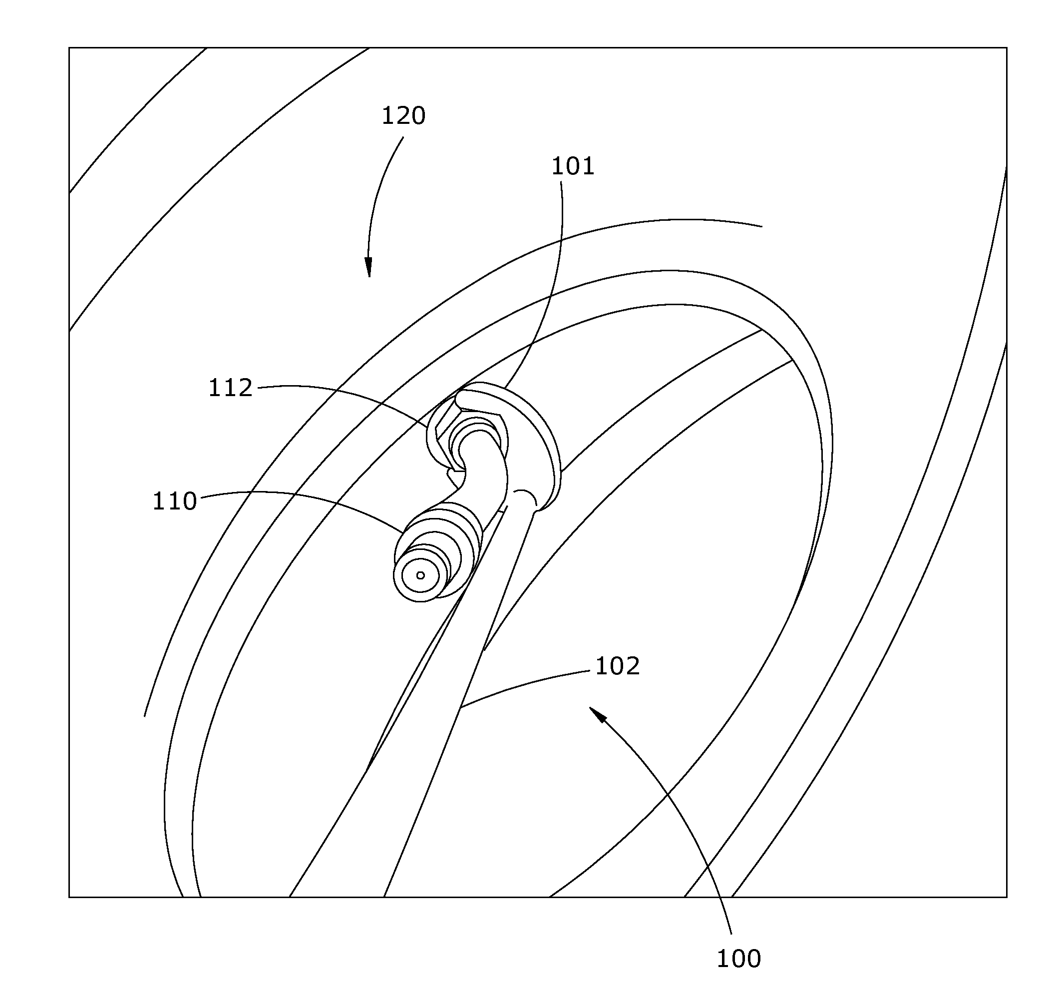 Tire stem torque device