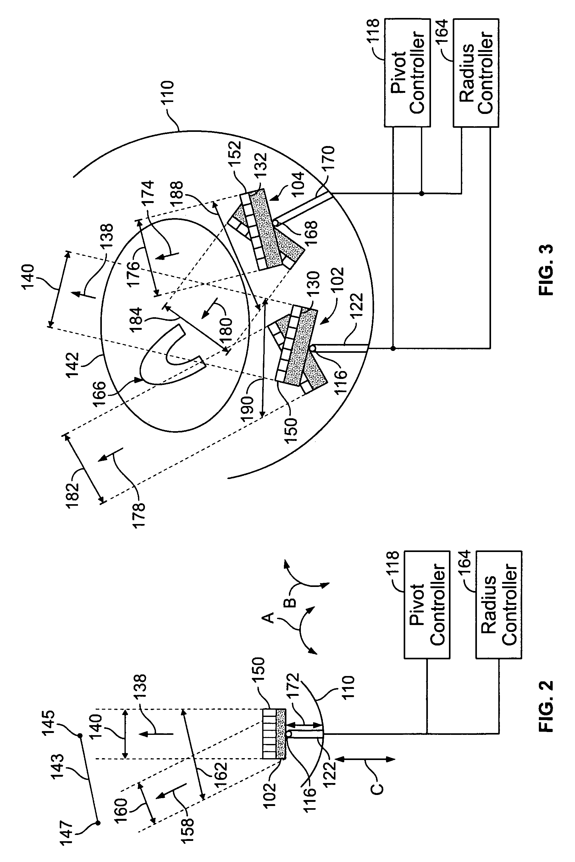 Method and apparatus for imaging with imaging detectors having small fields of view