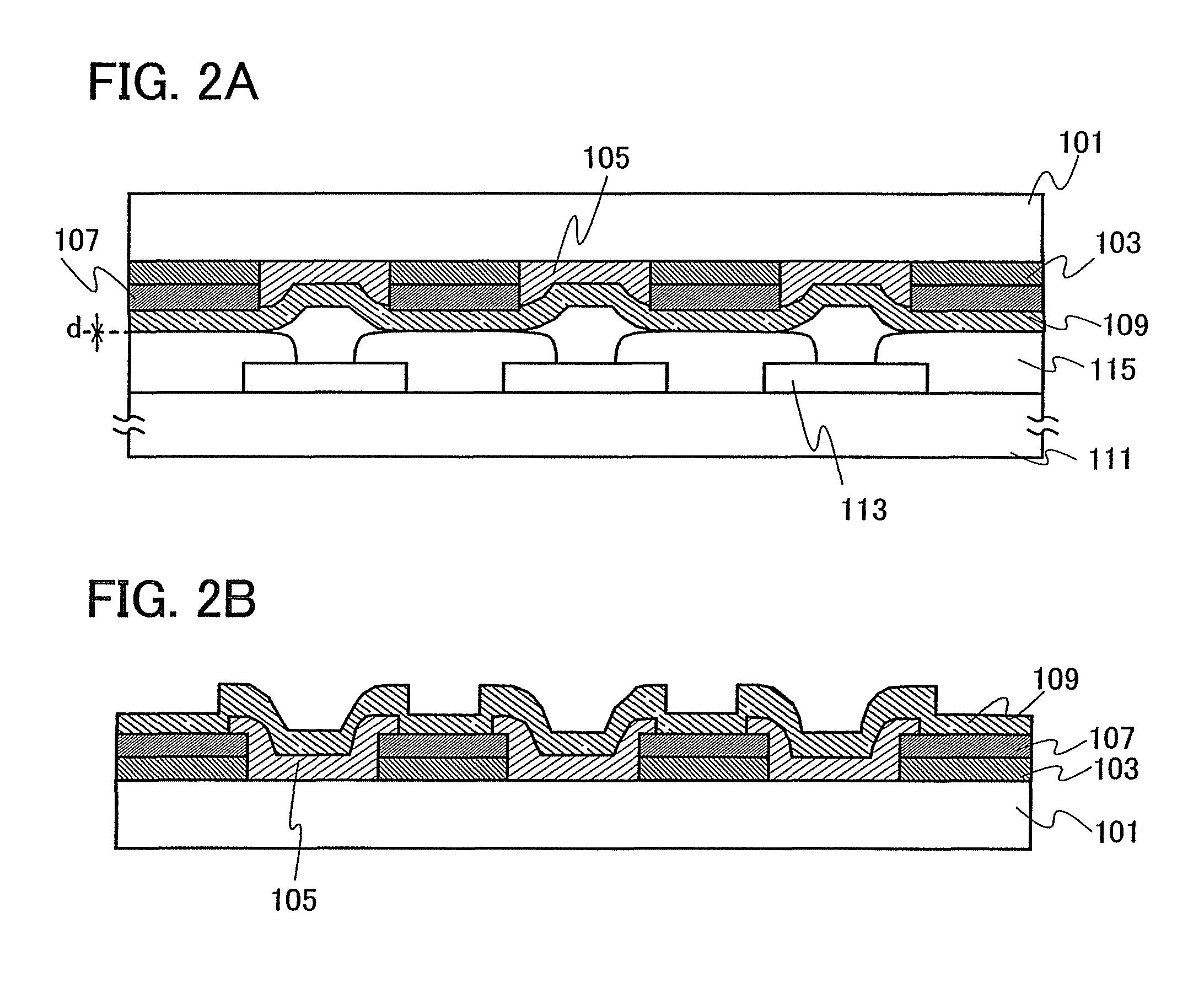 Method of manufacturing light-emitting device, and evaporation donor substrate
