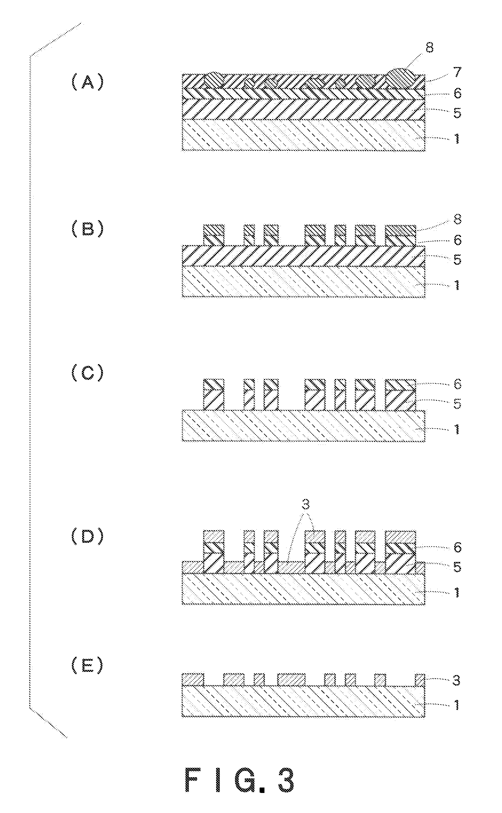 Light-transmitting metal electrode having hyperfine structure and process for preparation thereof