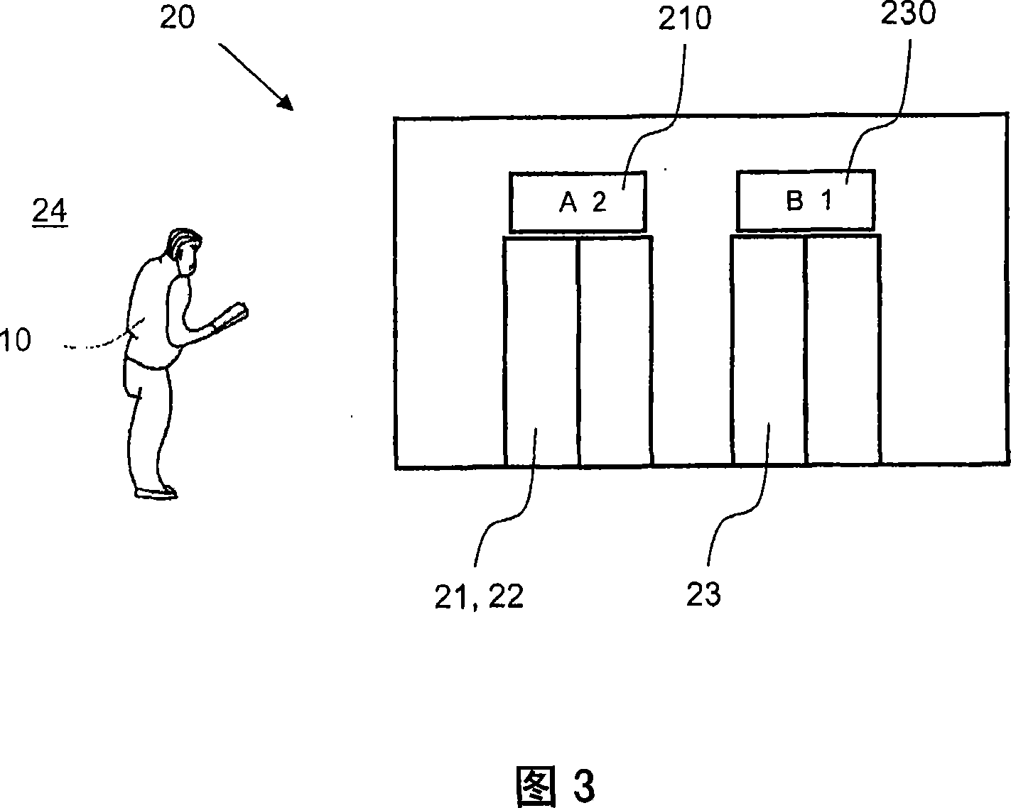 Method for assigning a user to an elevator system