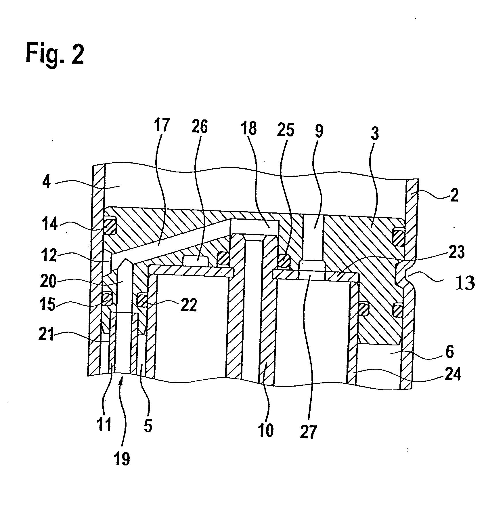 Self-pumping hydropneumatic suspension strut