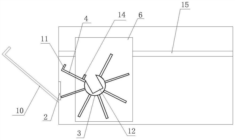 Anaerobic and aerobic coupling totally-closed humic acid organic fertilizer composting device