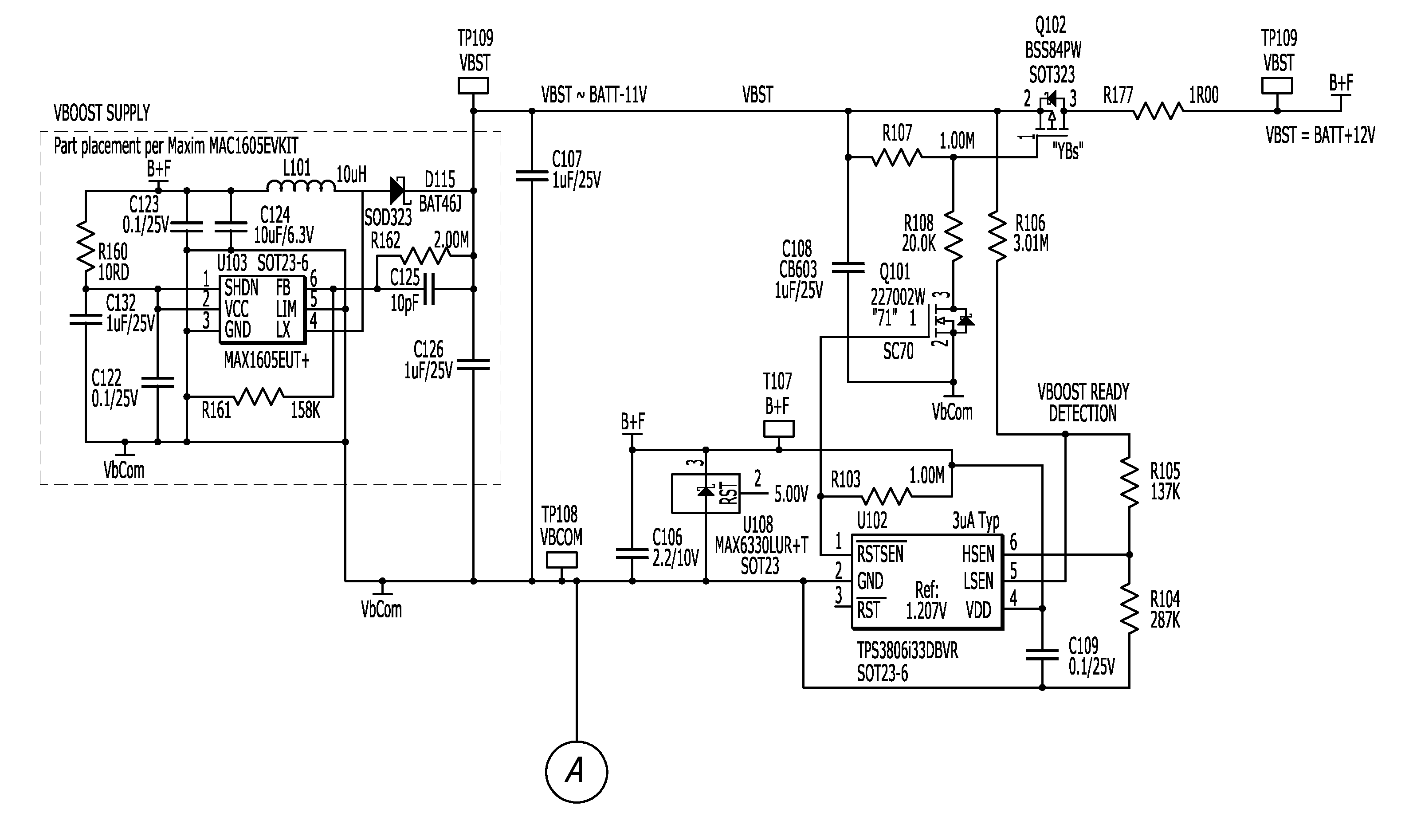 Battery management system with mosfet boost system