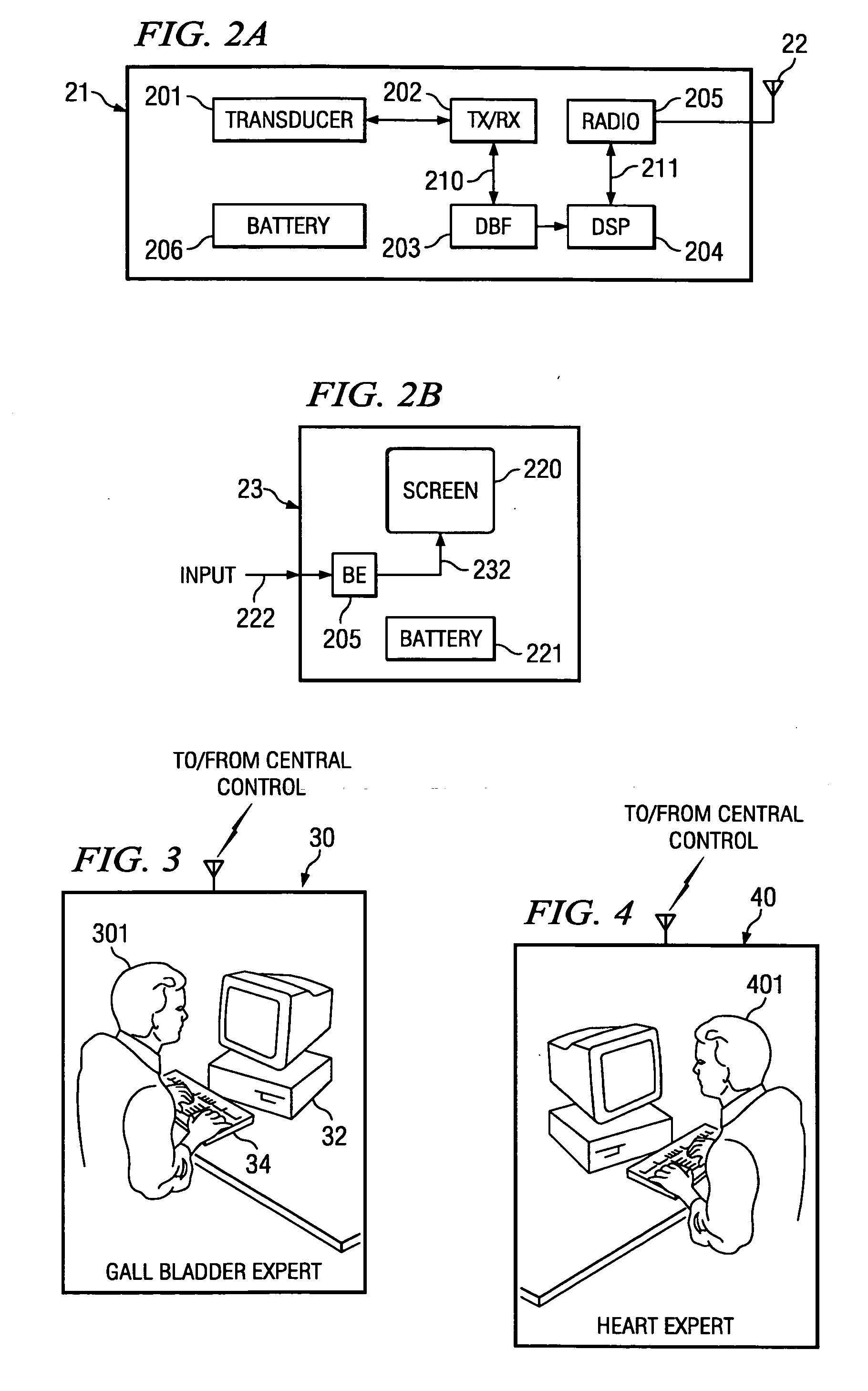 Processing of medical signals