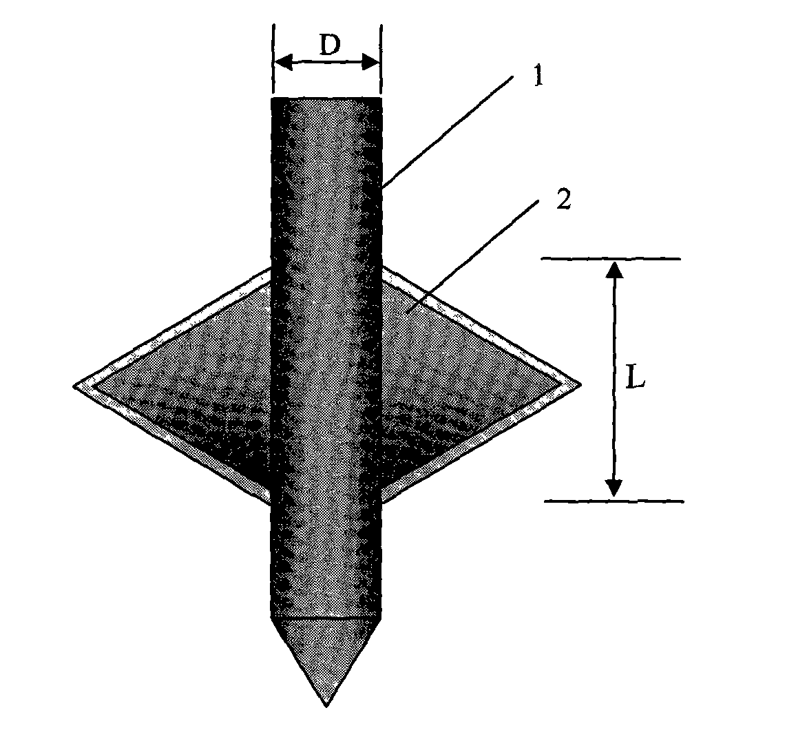 High polymer grouting directional cleaving drilling tool and pore forming method