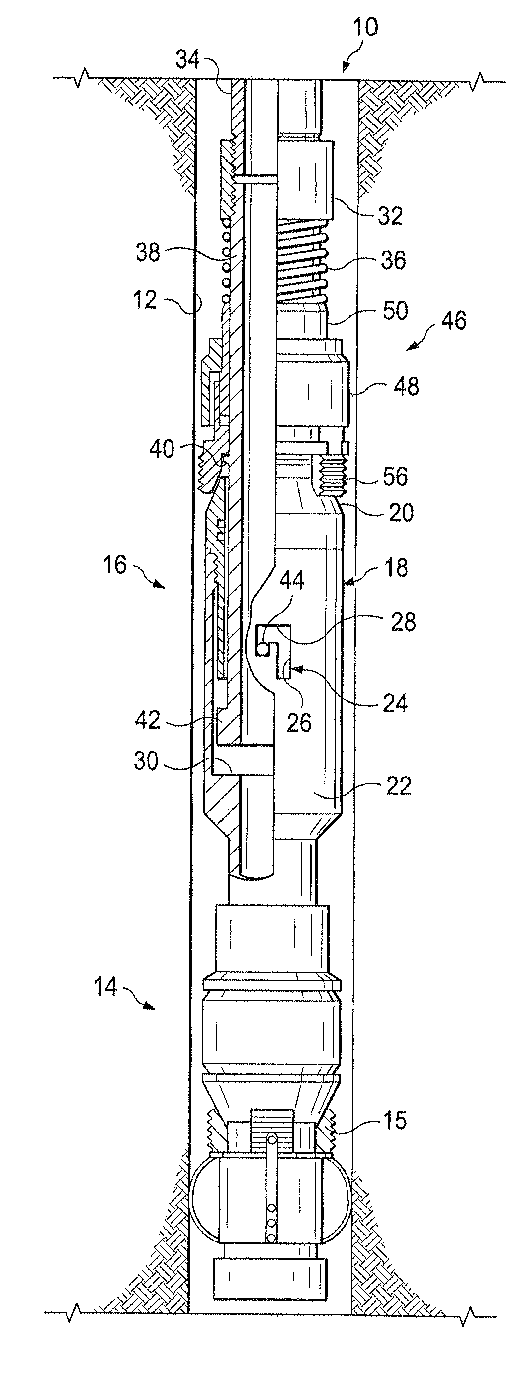 Releasing slips for oil well tool