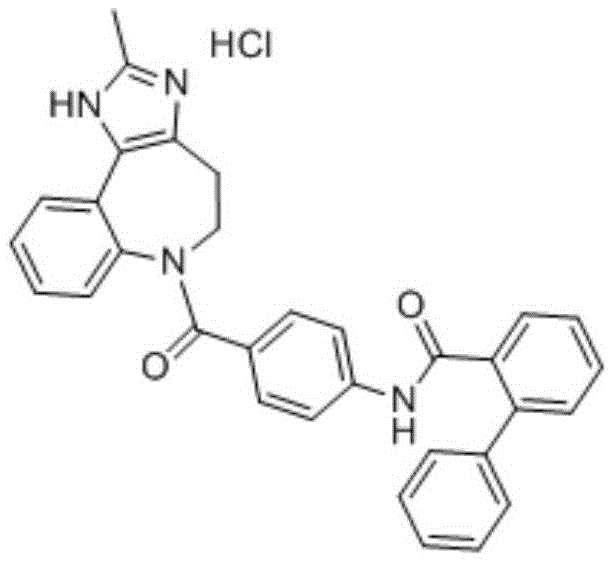 Synthetic method of 2-methyl-6-(4-methylphenyl)sulfonyl-1,4,5,6-tetrahydroimidazo[4,5-d][1]benzazepine