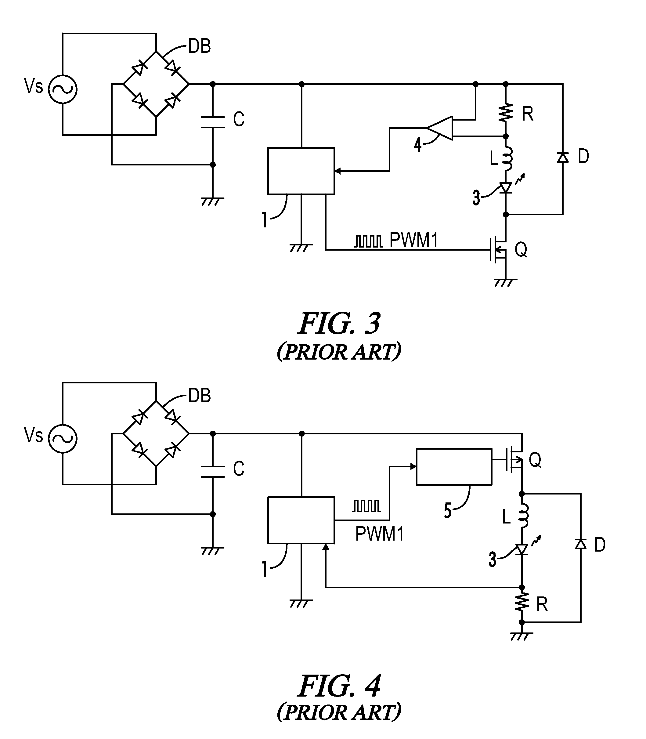 Switching power supply for an illumination device with precision current control