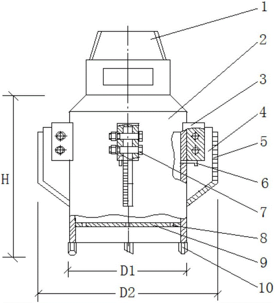 Jet type loose-wing reaming drilling tool and manufacturing method and using method thereof