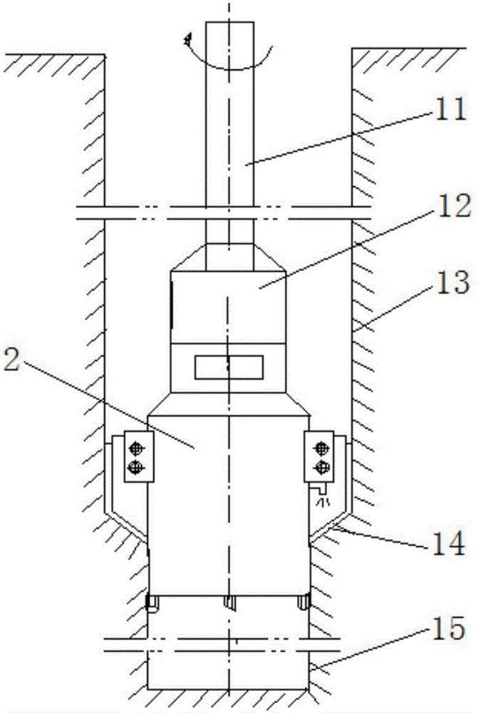Jet type loose-wing reaming drilling tool and manufacturing method and using method thereof