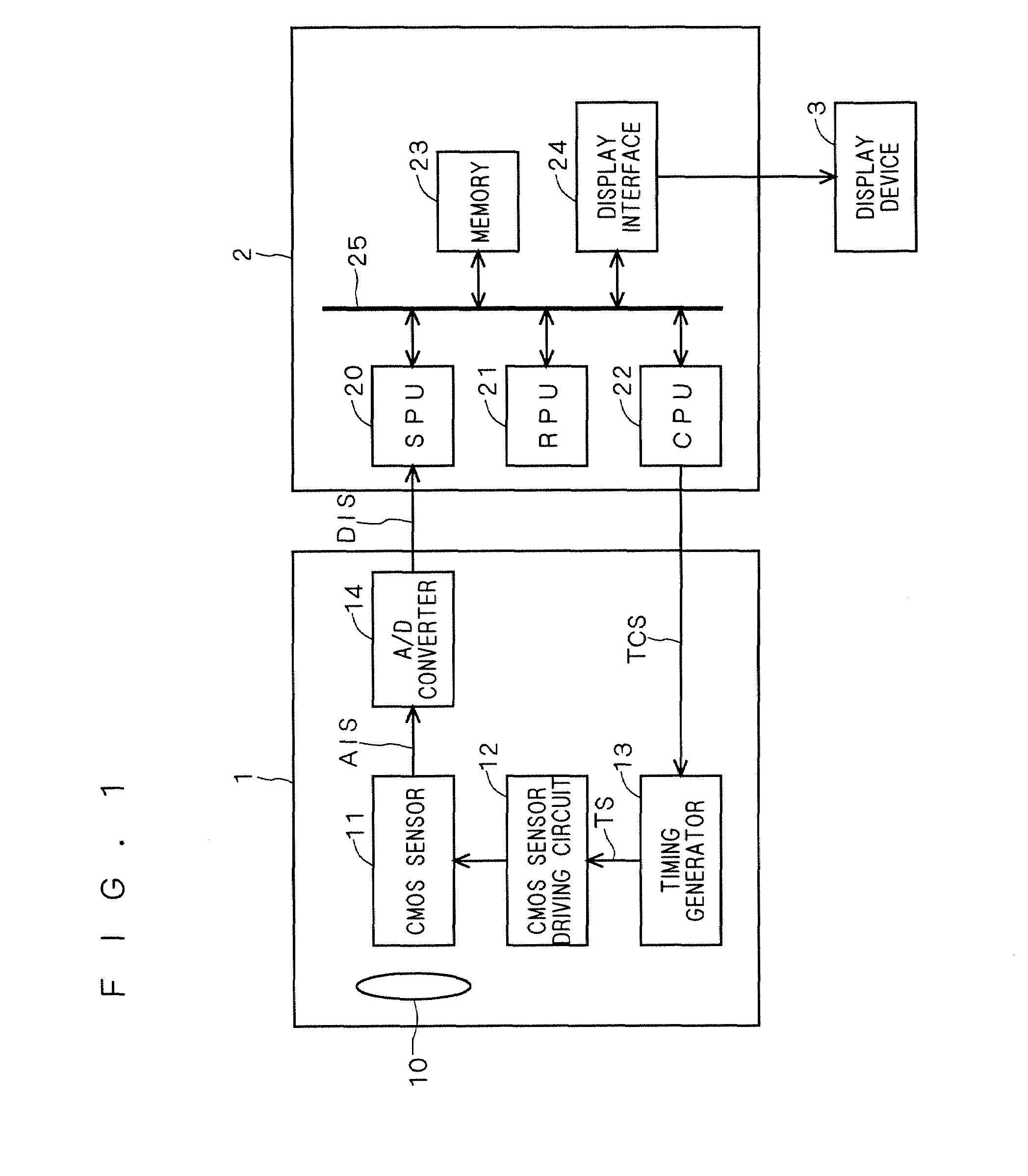 Image processor and camera system, image processing method, and motion picture displaying method