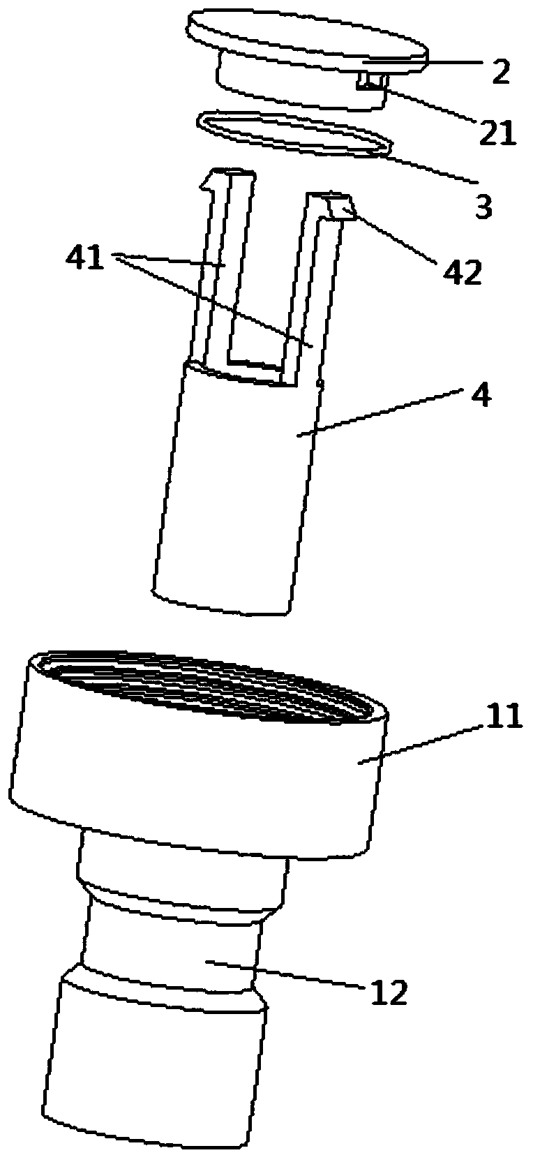 Faucet joint device
