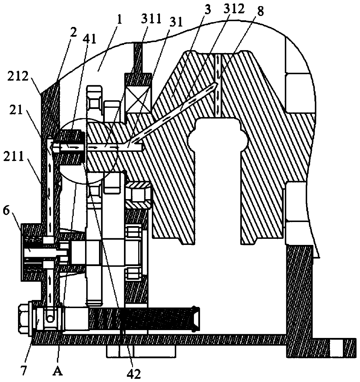 Engine lubrication system and engine