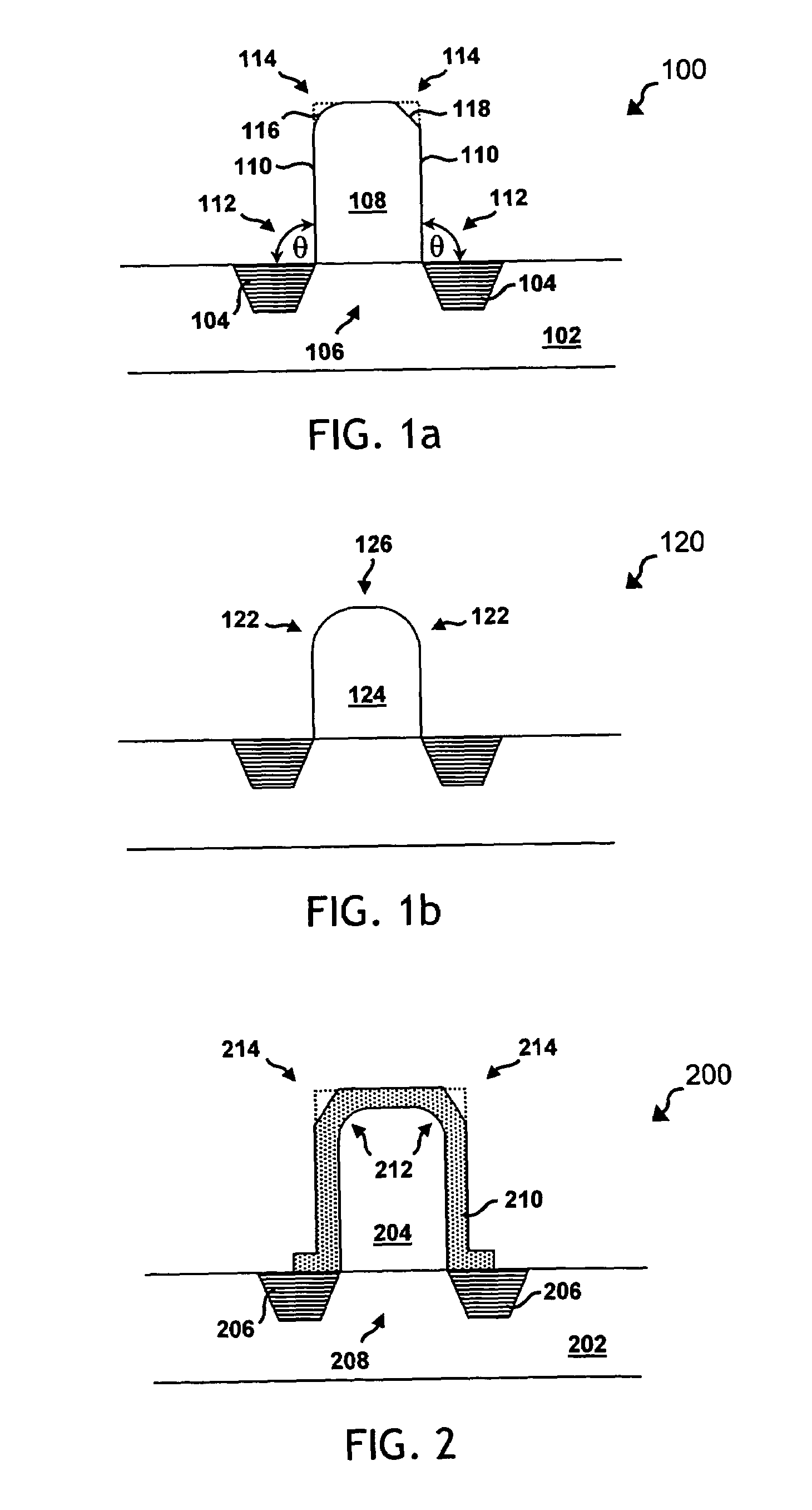 Versatile system for triple-gated transistors with engineered corners