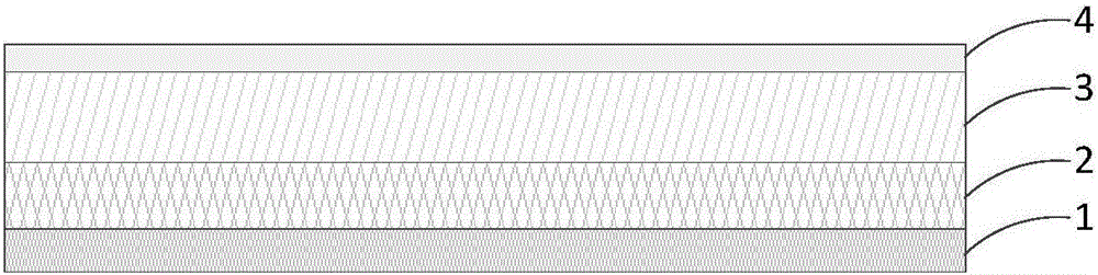 Solar heat reflection type heat insulation coating structure and preparation method thereof