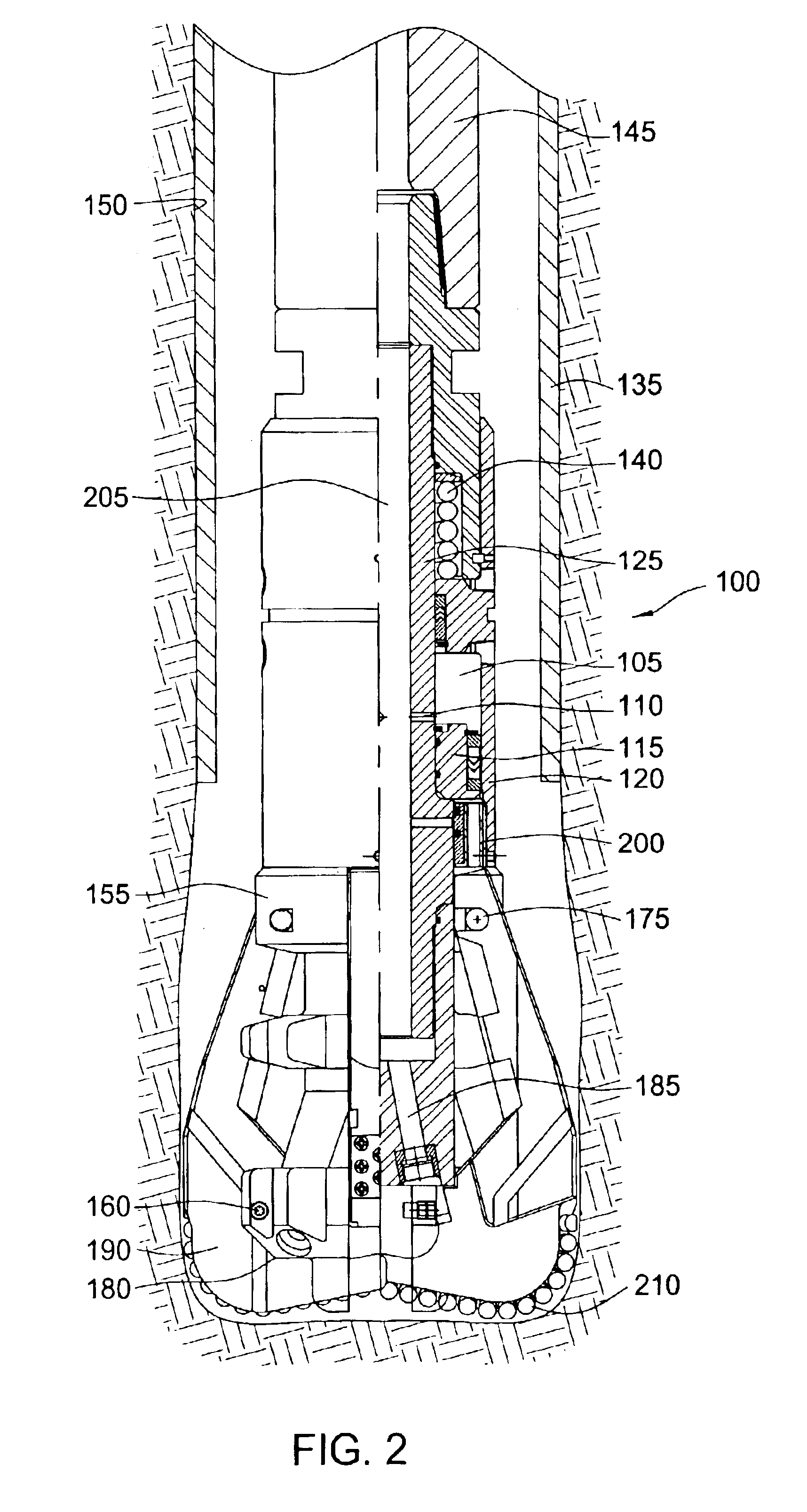 Expandable bit with secondary release device