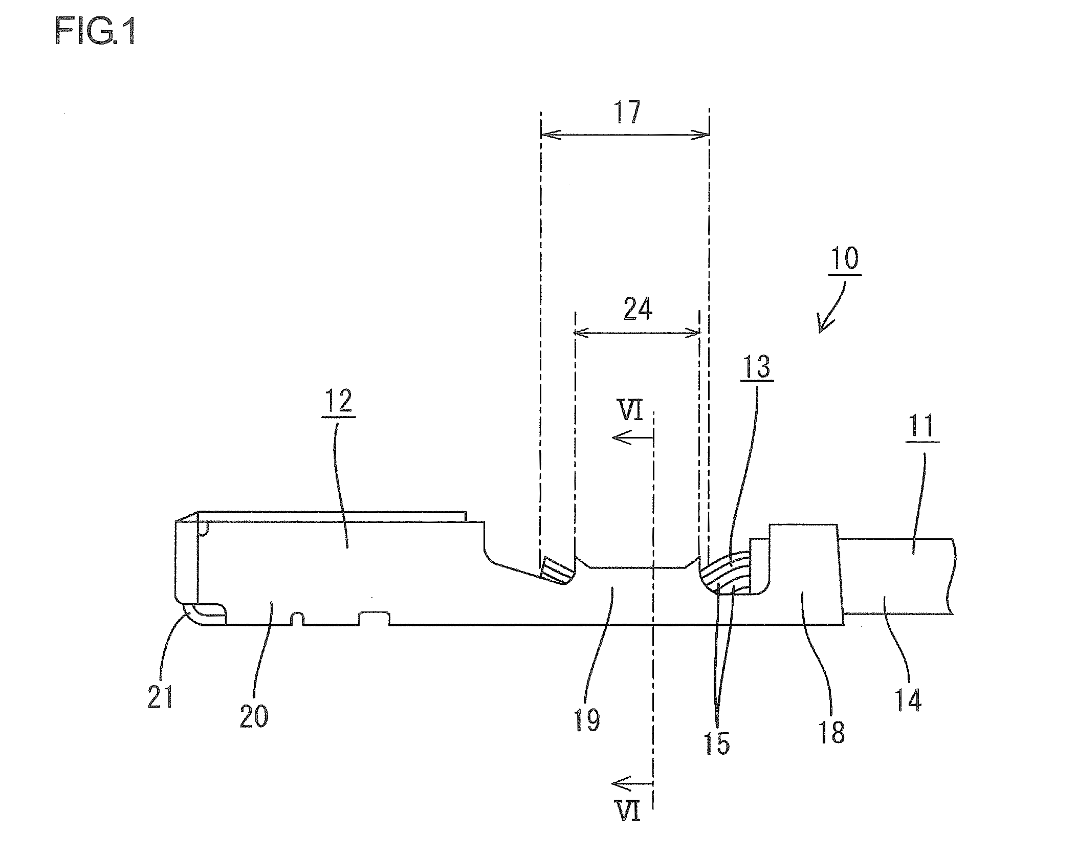 Electric wire with terminal connector and method of manufacturing electric wire with terminal connector