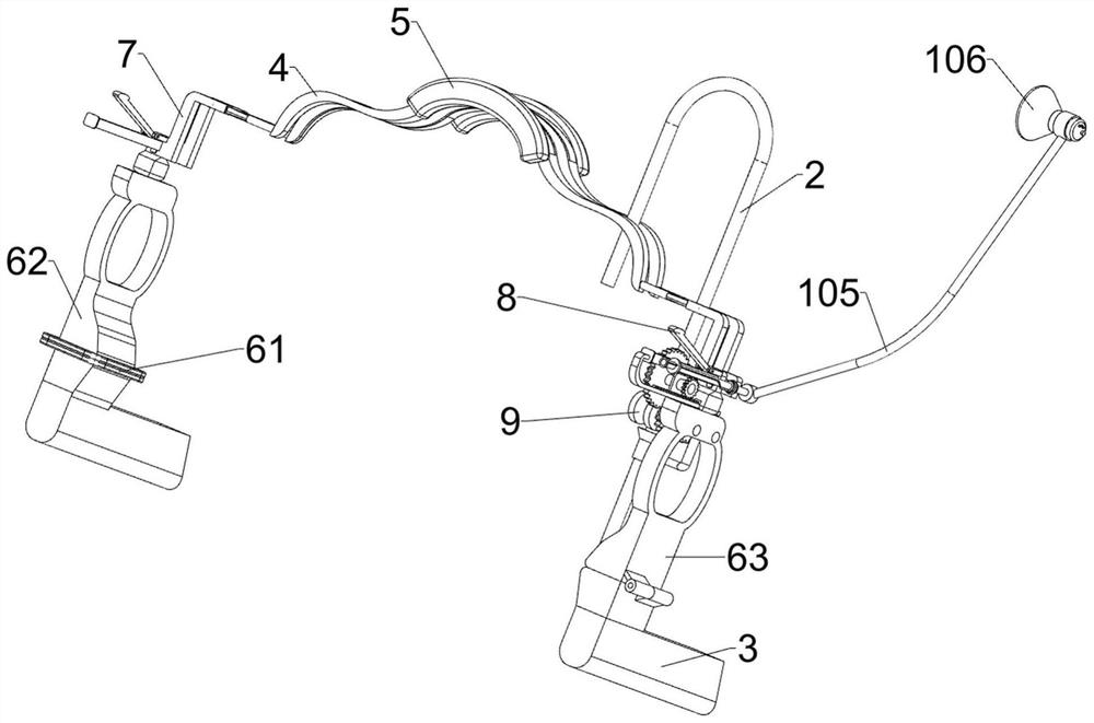 Special repair device convenient for oral clinic