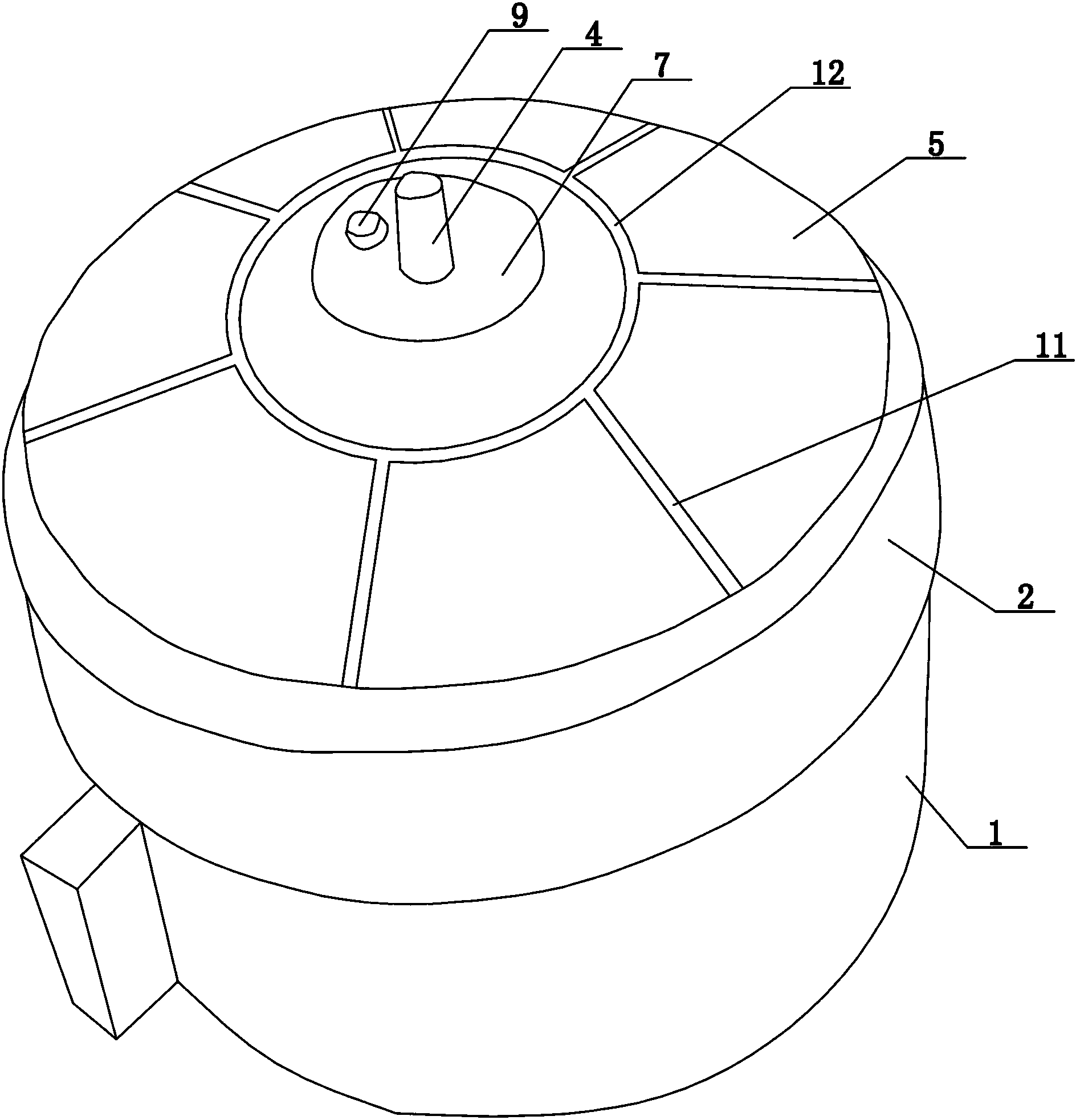 Inner rotor motor for fan
