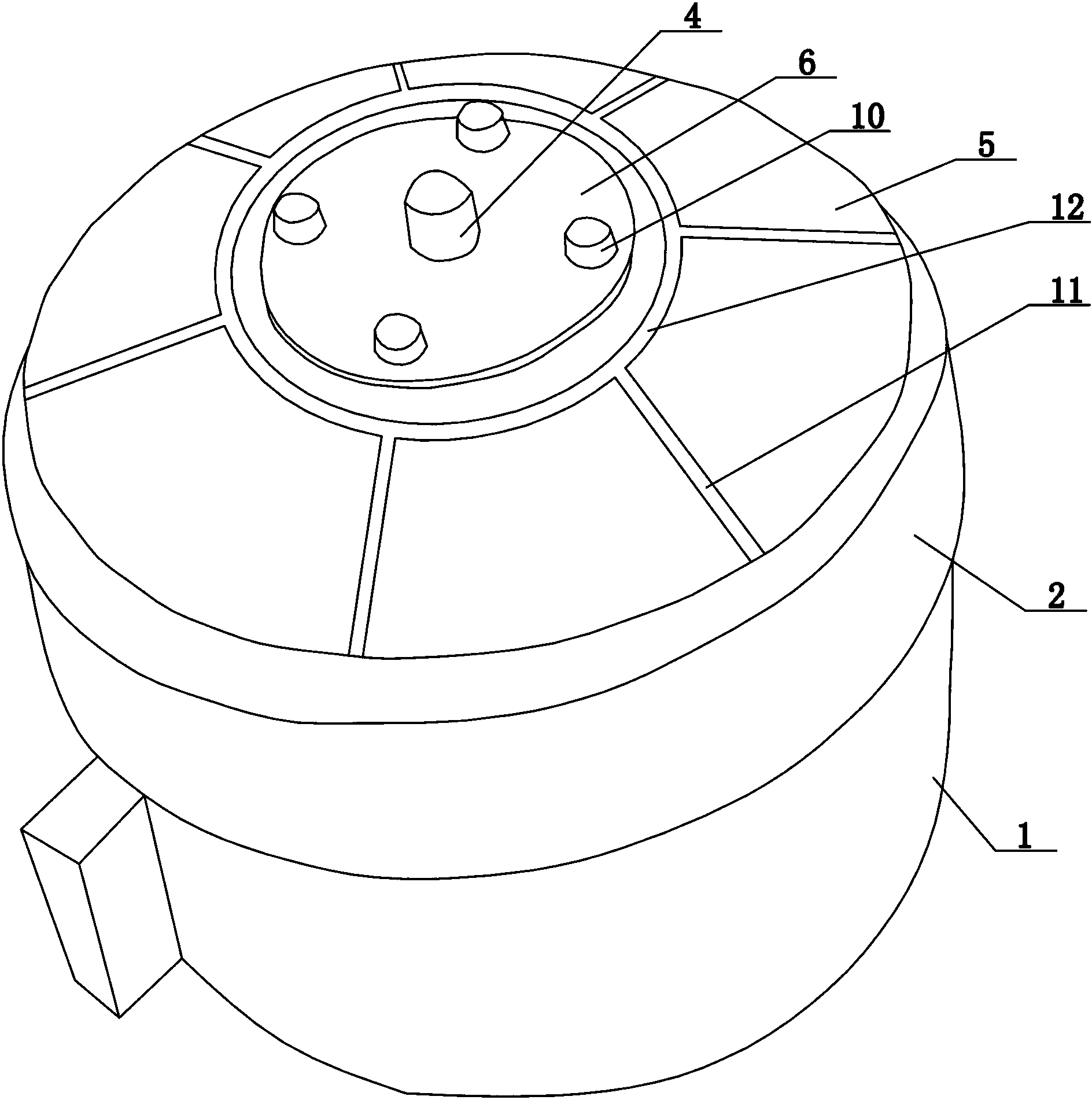 Inner rotor motor for fan