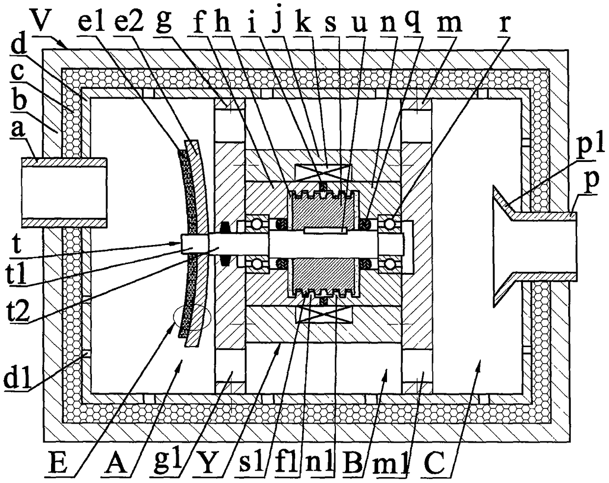 Exhaust silencer capable of automatically regulating magnetorheological damping