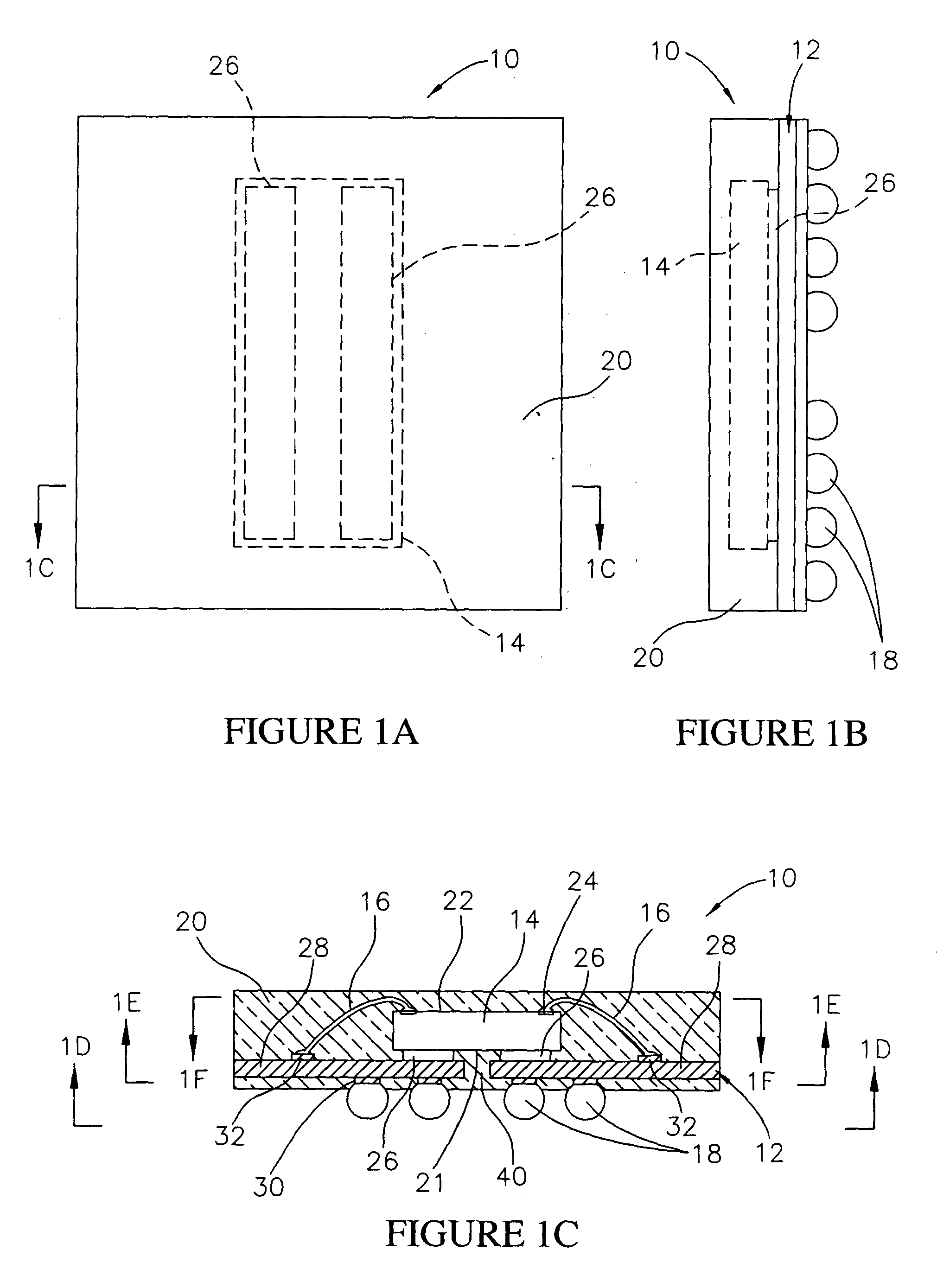 Semiconductor component having chip on board leadframe and method of fabrication