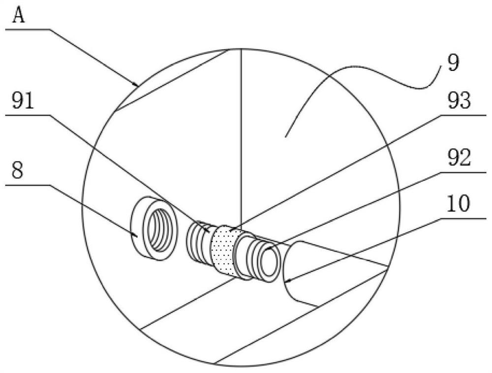 A carbon dioxide coalbed methane vibration anti-reflection device