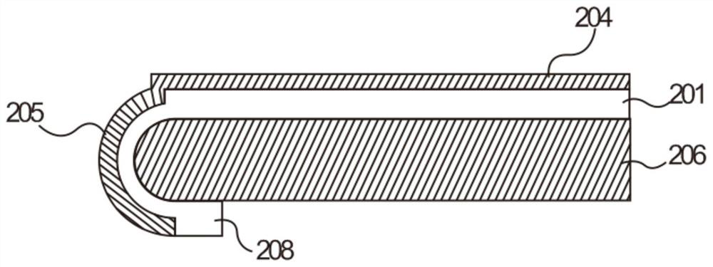 Flexible oled display panel and display device