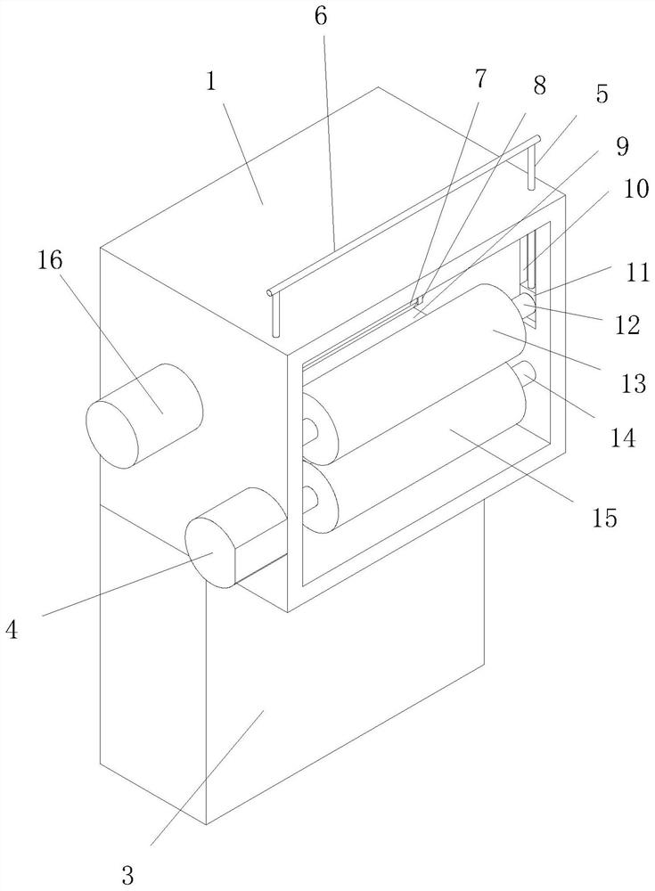 Paper-adjustable environment-friendly intermittent full-rotation trademark printing machine