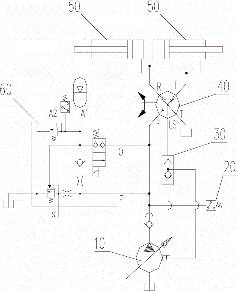 Emergency steering control system and method