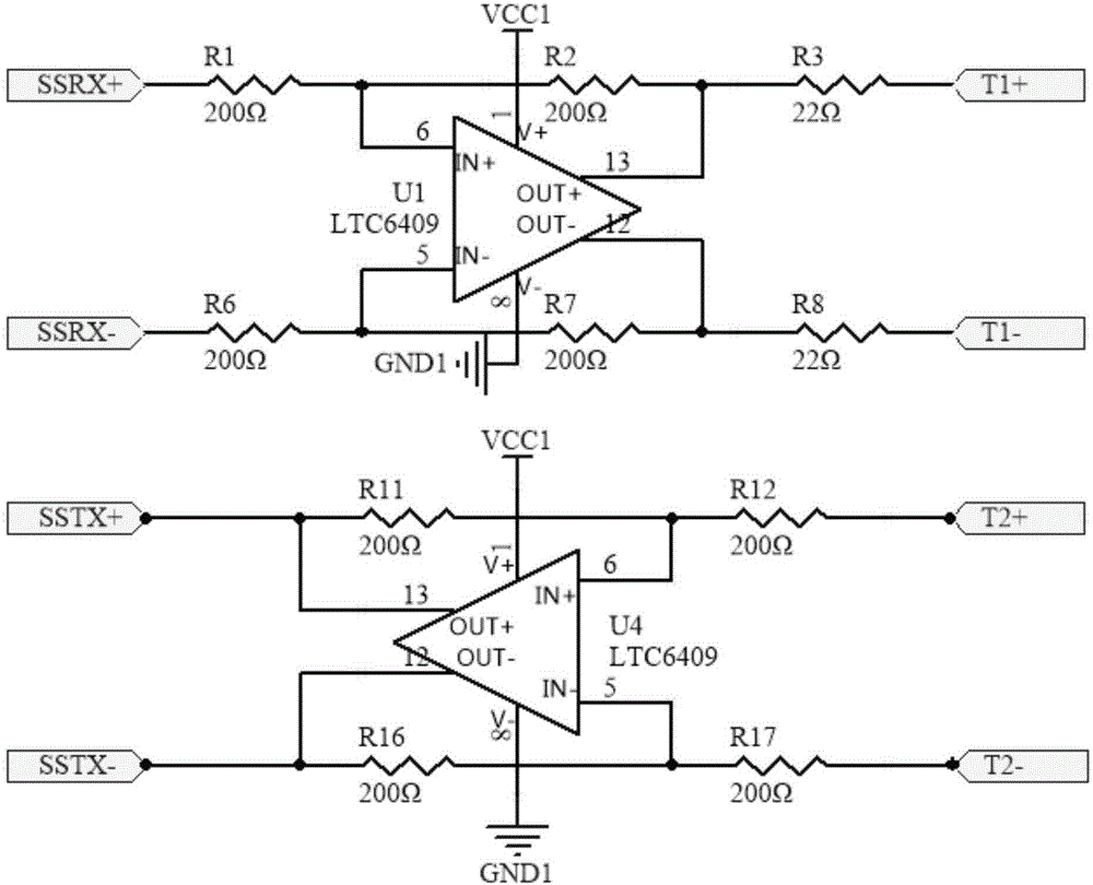 A full-speed usb3.0 interface isolation protection device