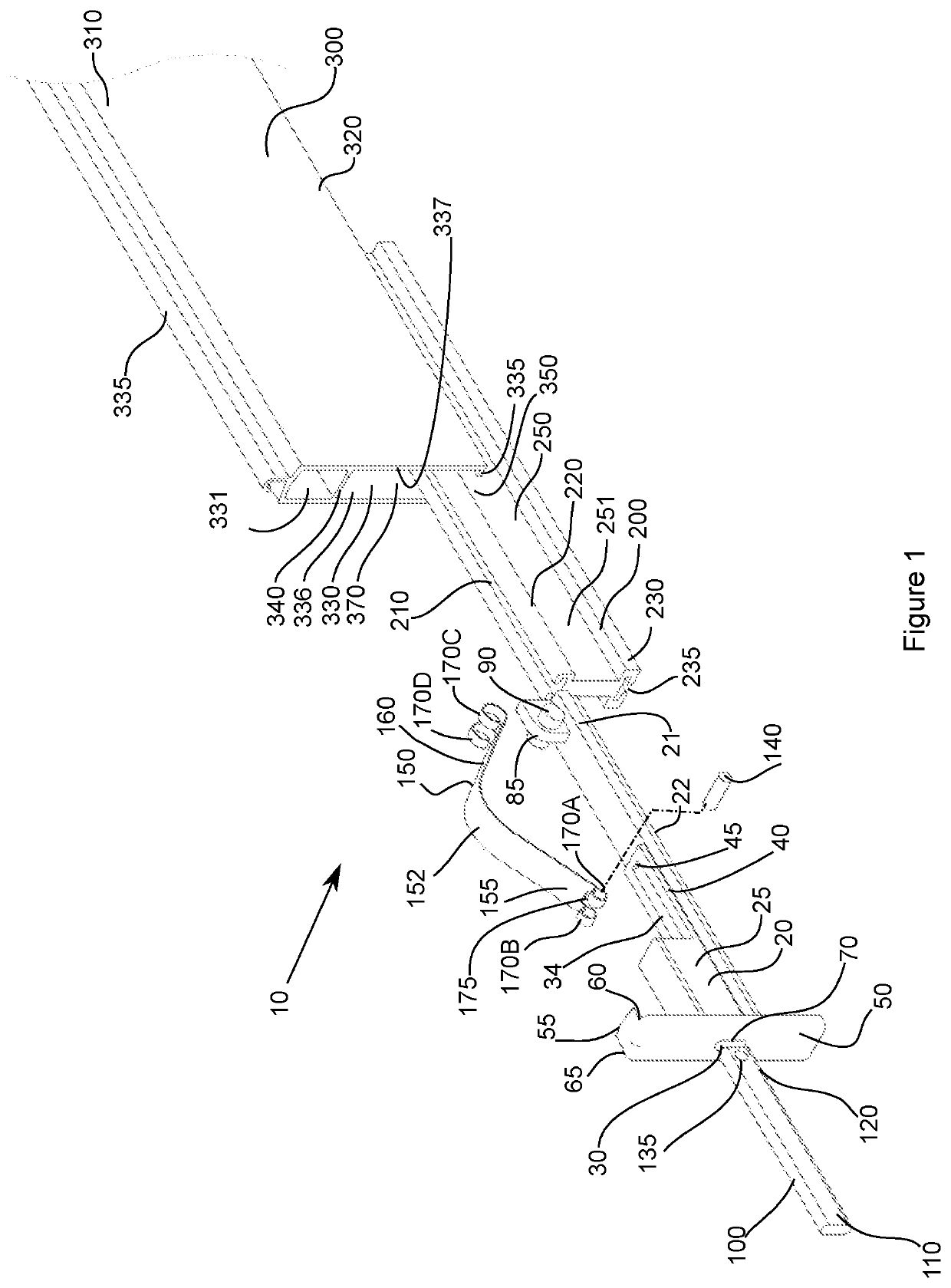 Roller shutter lock assembly