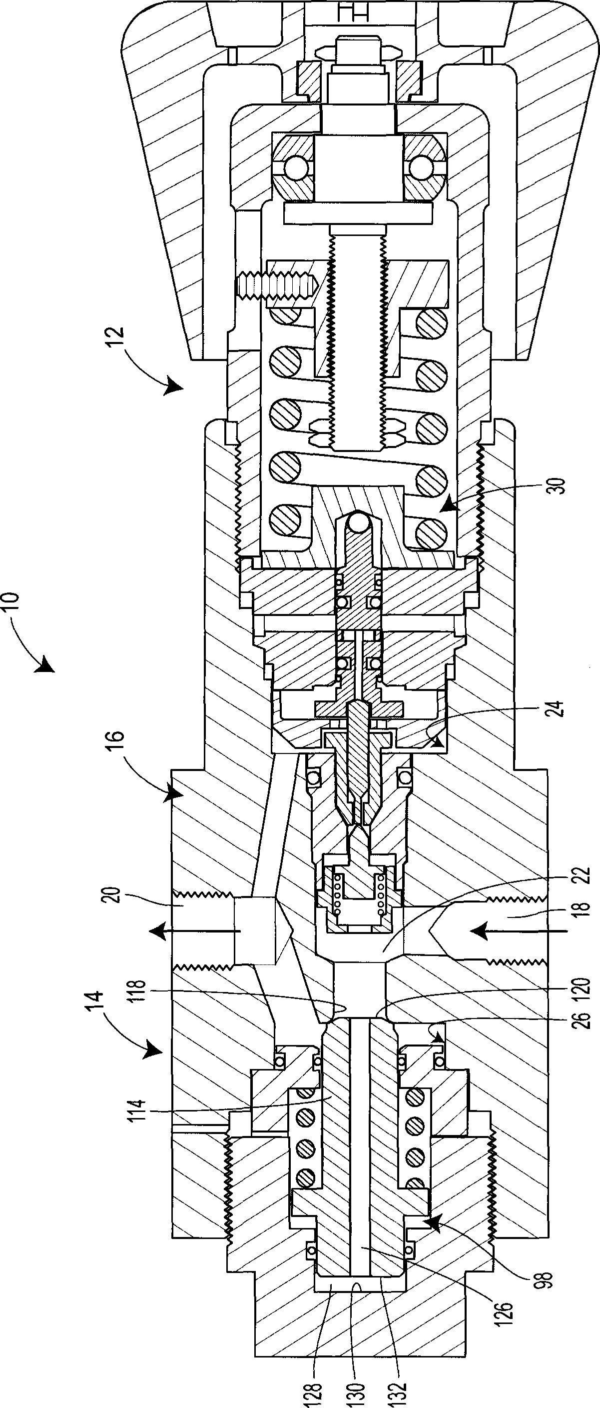 Fluid regulator with integrated rapid pressurization bypass valve