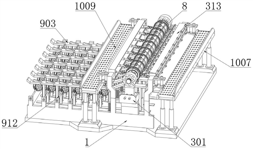 Concrete pipe pile production method facilitating demolding