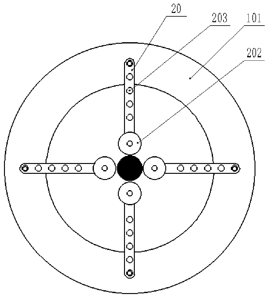 High-voltage cable graphite layer brushing device