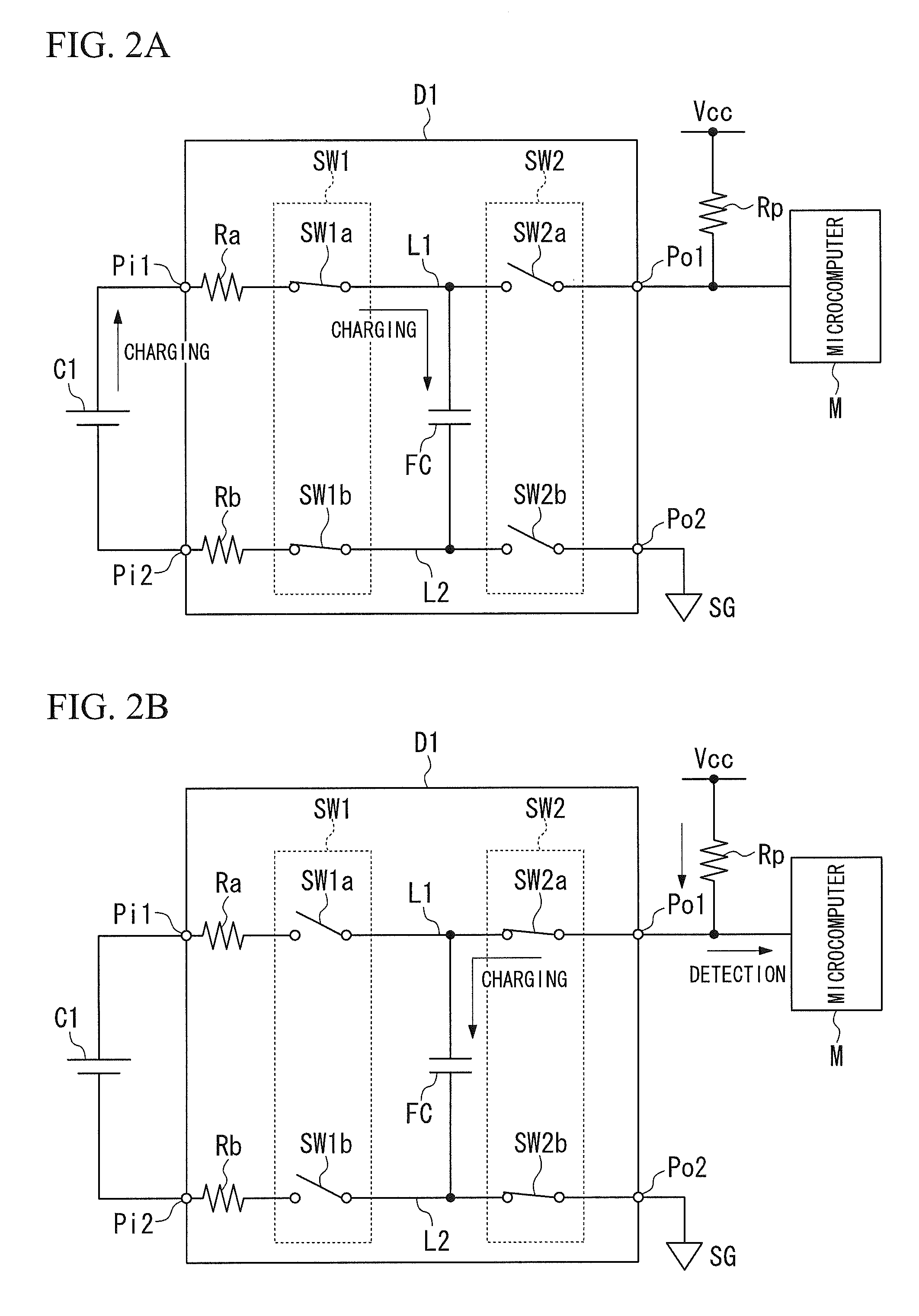Battery voltage detector