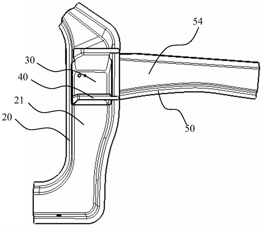 Front pillar structure of vehicles and vehicle