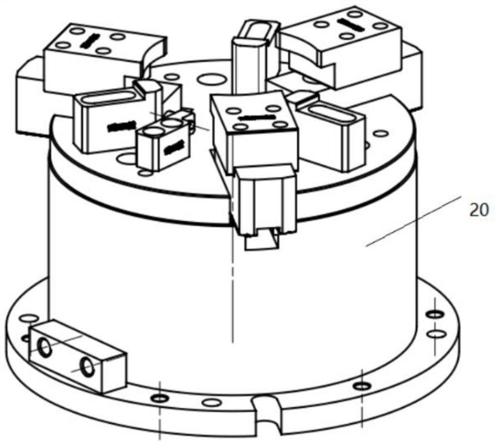 Machining tool for dynamic and static discs of scroll compressor