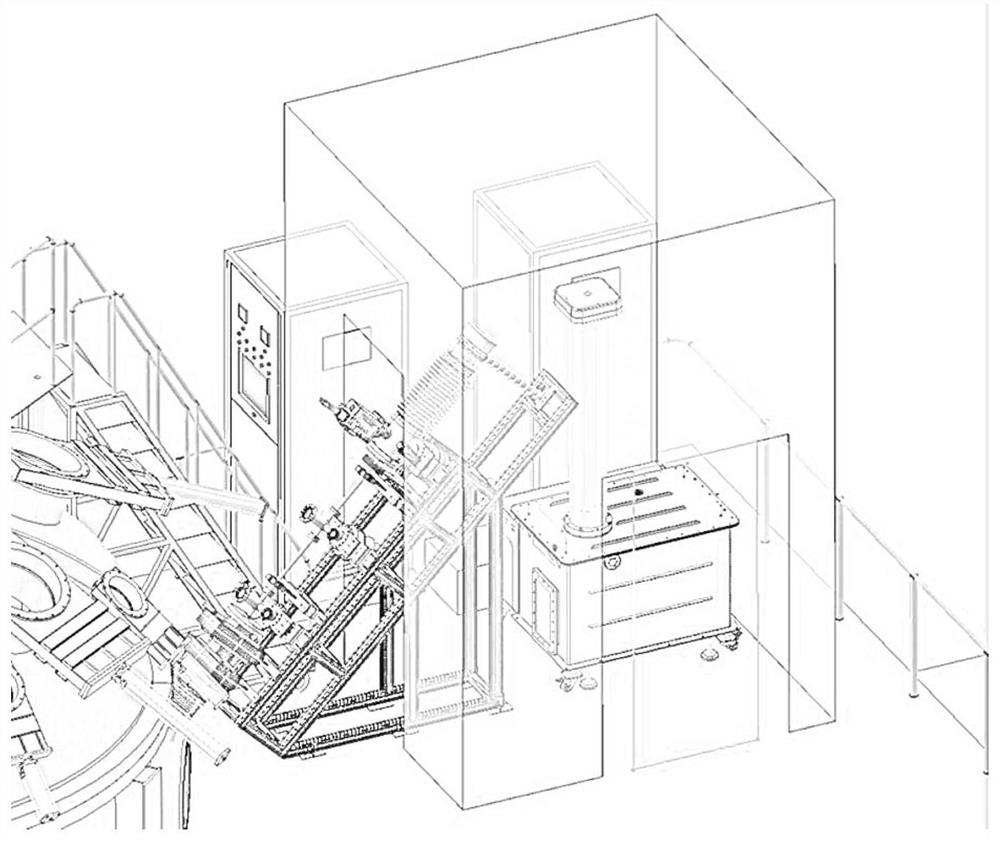 Electron accelerator device for moon surface charging environment simulation