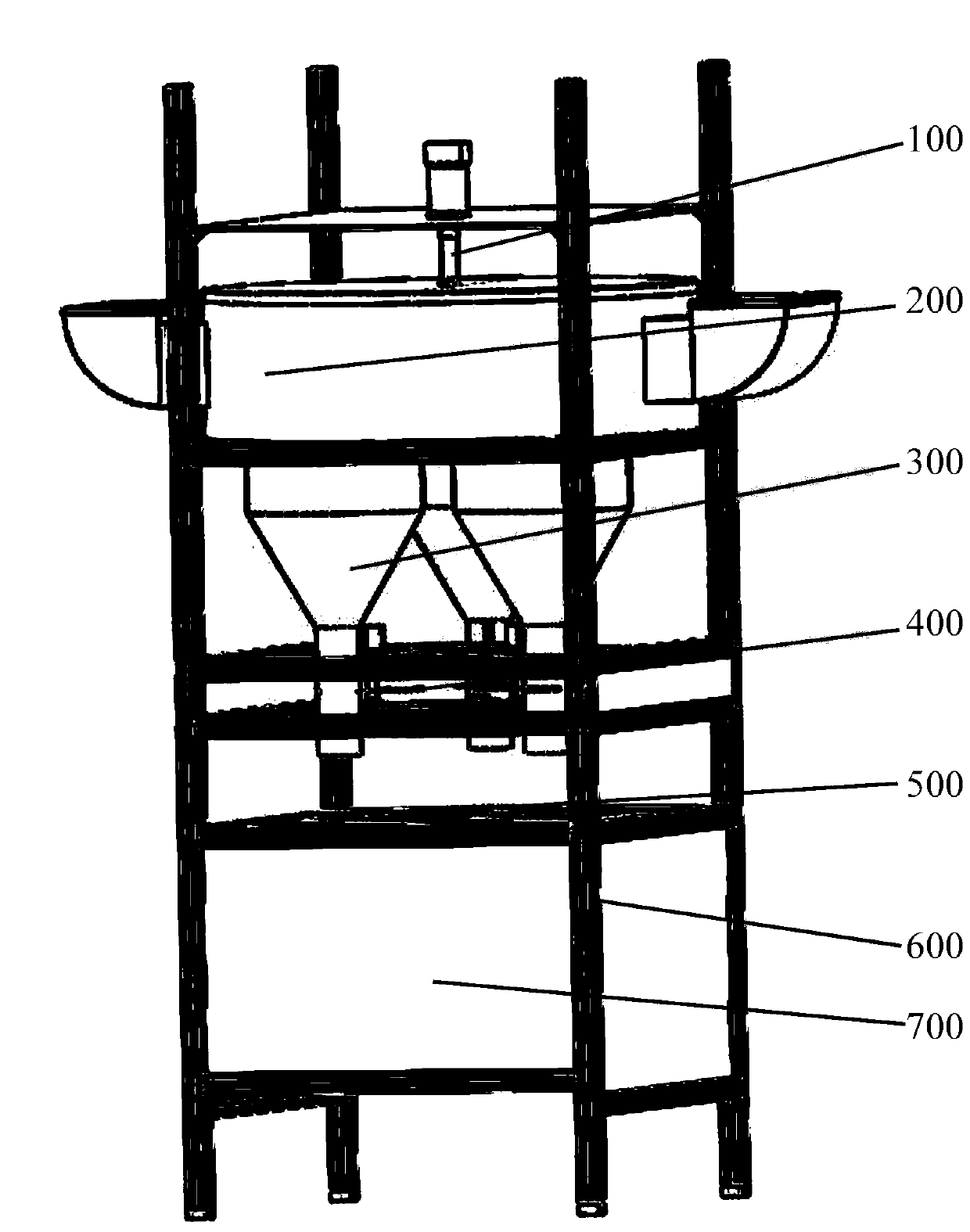 Student canteen automatic meal making system