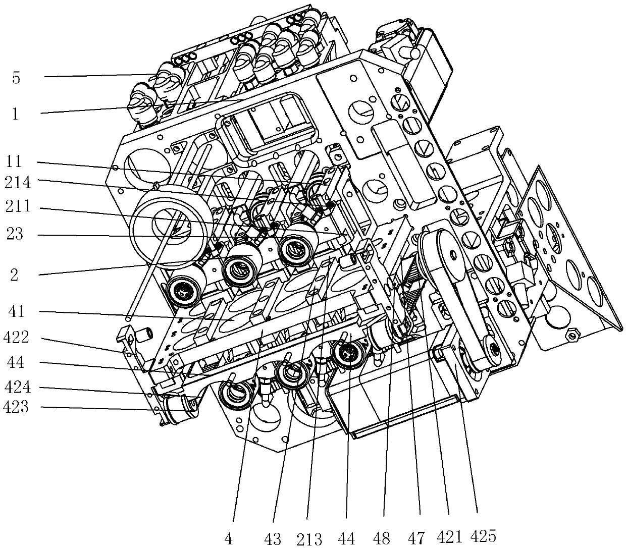 Integrated plug-in head