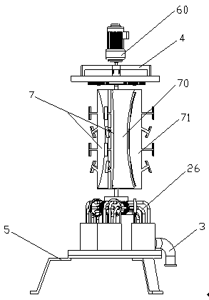 Rapid heating and heat preservation device for soybean phospholipid oil