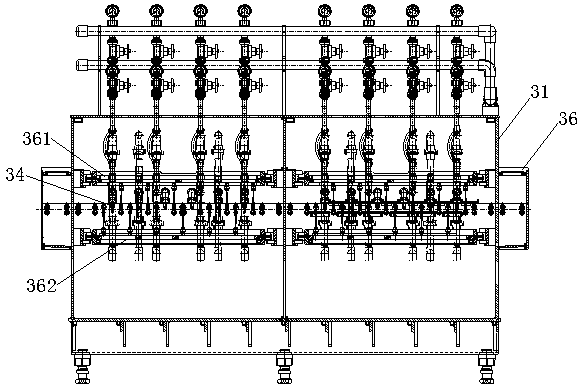 A flexible circuit board production line