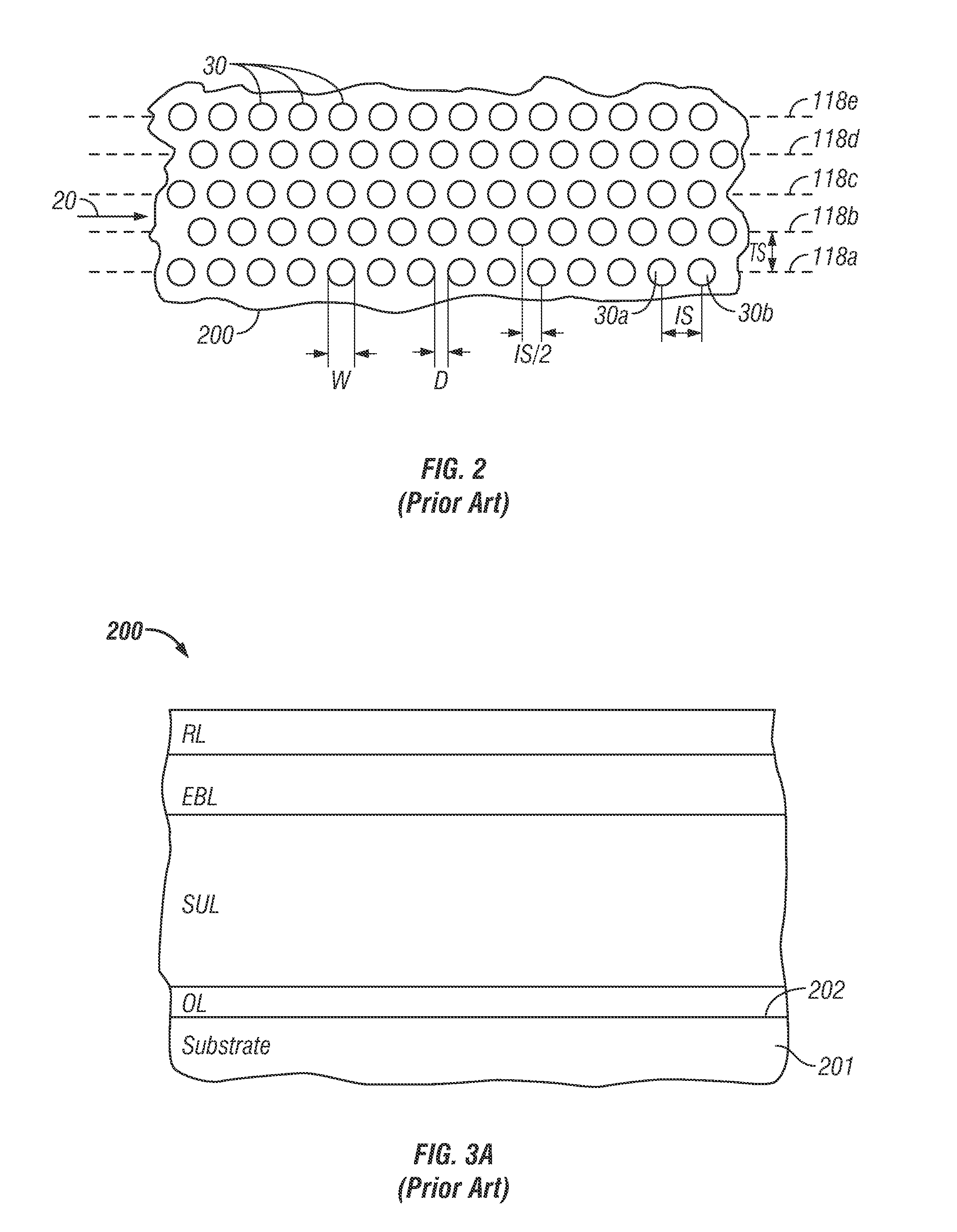 PATTERNED PERPENDICULAR MAGNETIC RECORDING MEDIUM WITH EXCHANGE-COUPLED COMPOSITE RECORDING STRUCTURE OF A FePt LAYER AND A Co/X MULTILAYER